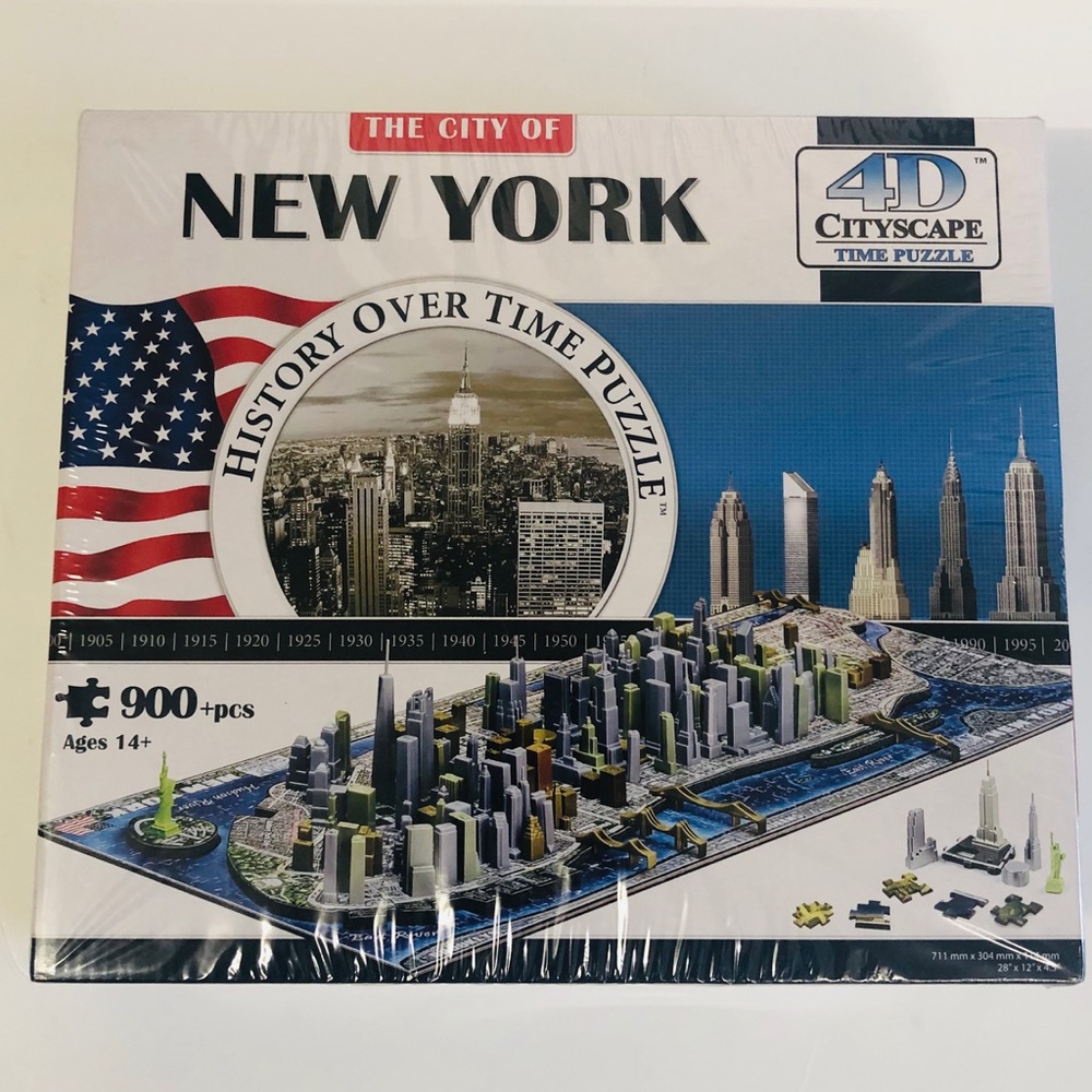 NWT NYC 4D puzzle!